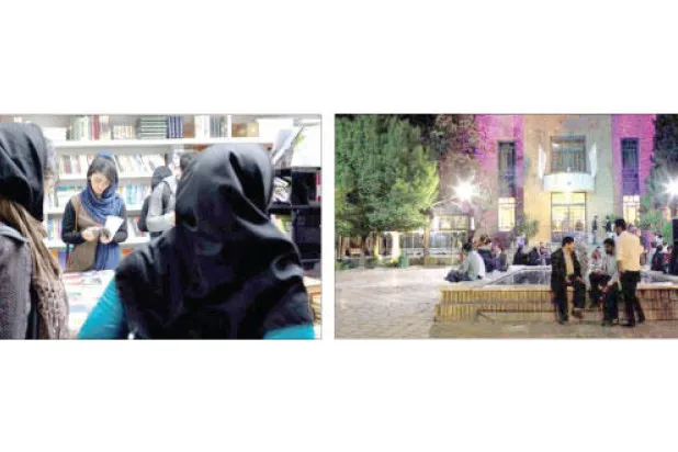 عمارة مهجورة في طهران تتحول إلى بيت للفنانين