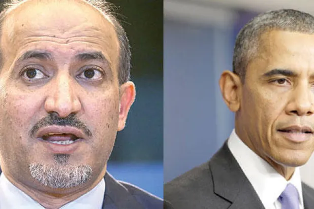 الجربا يقدم لواشنطن «لائحة موثوقين» لتلقي السلاح