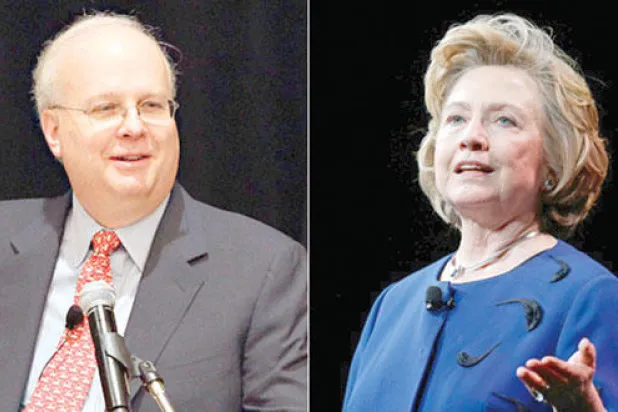 كارل روف يثير ضجة إعلامية بعد حديثه عن إصابة هيلاري كلينتون بـ«تلف دماغي»