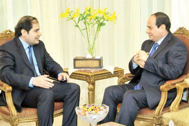 السيسي لـ«الشرق الأوسط»: لن ننسى مواقف خادم الحرمين.. والسعودية أولى محطاتي