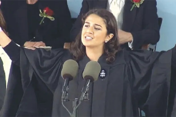 صاحبة خطاب «ربيع هارفارد»: قلت لبوش الأب سأصبح رئيسة أميركا