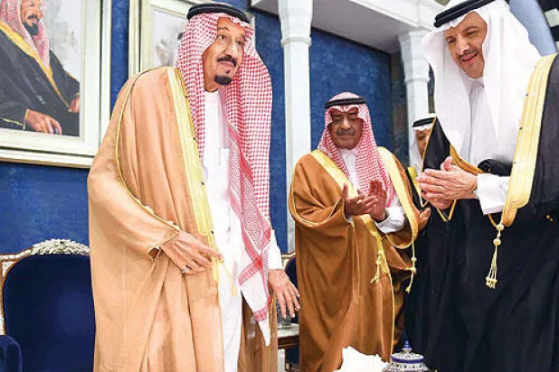 ولي العهد السعودي يضع حجر الأساس لوقف مركز الأمير سلمان لأبحاث الإعاقة الخيري