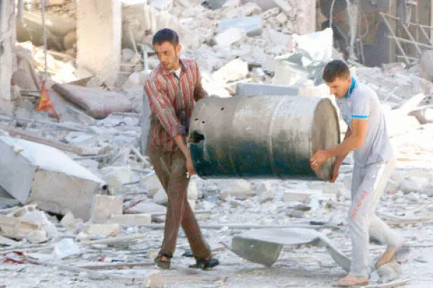 البراميل المتفجرة.. سلاح القتل العشوائي