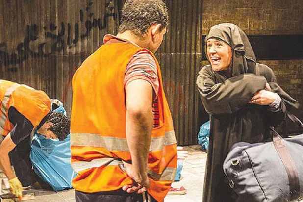 كوابيس لاجئ عراقي على مسرح لندني