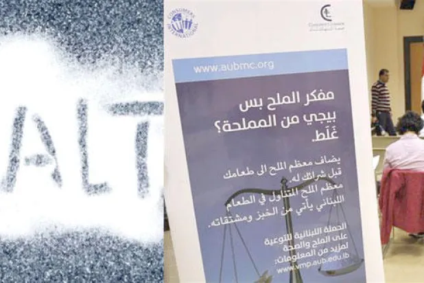 الملح.. «السم الأبيض» في الأطعمة الشرق أوسطية
