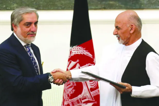 إعلان فوز غني في الانتخابات الأفغانية بعد توقيع اتفاق تشكيل حكومة وحدة وطنية