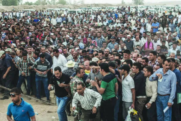 رحلة شاقة عبر خط التماس بين البيشمركة و«داعش» قرب كركوك