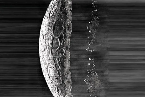 القمر.. وليد اصطدام الأرض مع كوكب آخر