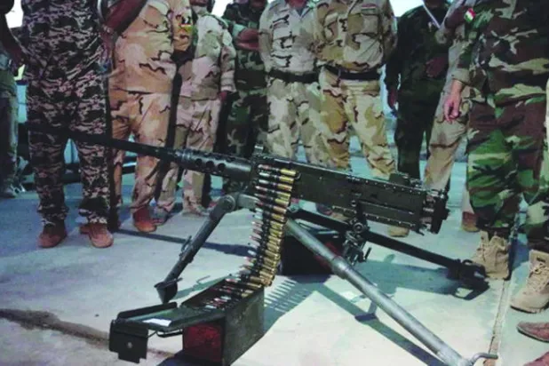 «داعش» يستخدم ذخيرة أميركية وصينية