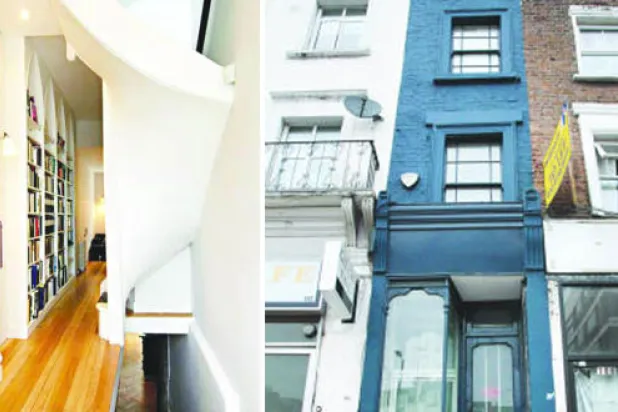 أصغر منزل في بريطانيا يعرض للبيع بأكثر  من نصف مليون جنيه إسترليني