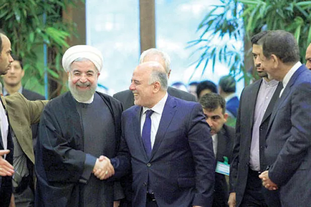 روحاني يؤكد للعبادي أن إيران لن تألو جهدا لمساعدة حكومته