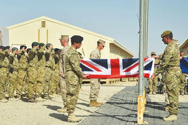 انتهاء عمليات مشاة البحرية الأميركية والقوات البريطانية في أفغانستان