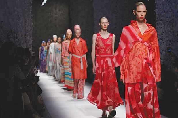 الأزياء الإيطالية ضمن حملة الترويج التي تسعى لها الحكومة في أميركا اللاتينية