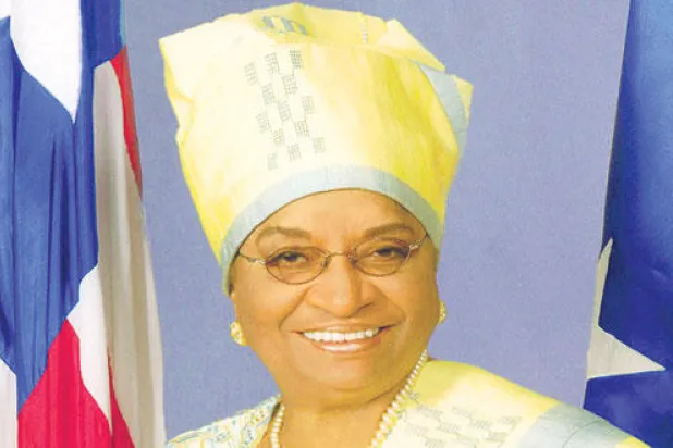 إلين جونسون سيرليف على كرسي الرئاسة منذ 2006