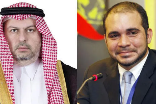 مسؤول سعودي: لقاء خاص اليوم في «المطار» يجمع عبد الله بن مساعد وعلي بن الحسين