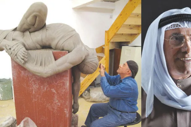 سامي محمد.. صاحب النسيج المتفرد من الحجر واللون