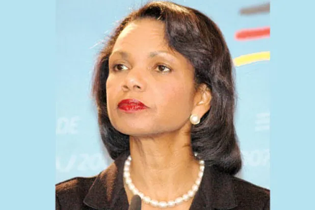 رايس تفضح تقنيات البيت الأبيض في الضغط على الصحافيين