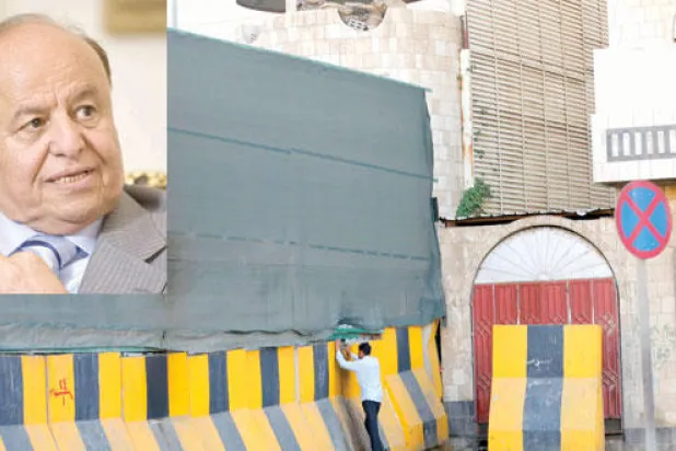 هادي من عدن: أنا الرئيس وكل إجراءات الحوثيين باطلة