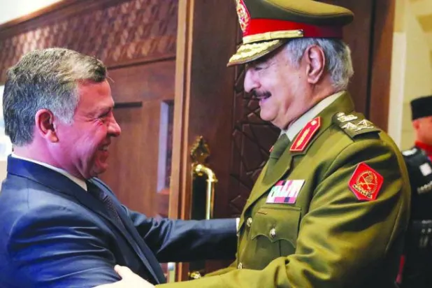 عبد الله الثاني: الأردن حريص على الوقوف إلى جانب ليبيا في مسعاها لاستعادة أمنها واستقرارها