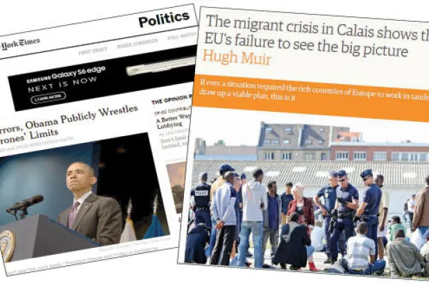 غرق مئات المهاجرين في المتوسط يفرض نفسه على التغطية البريطانية