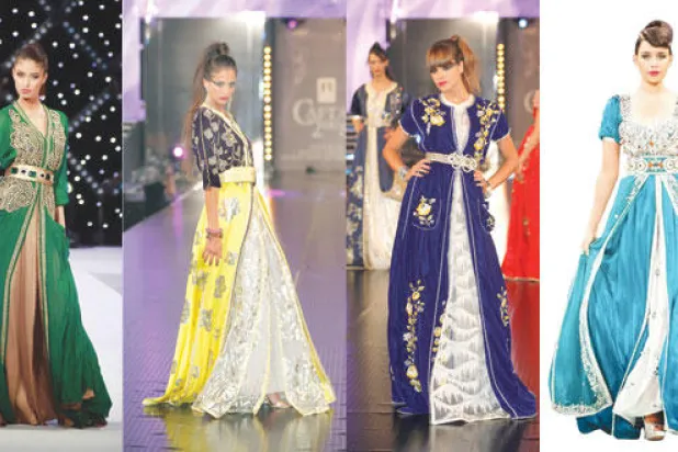 القفطان المغربي يتخلى عن التفاصيل الكثيرة ويتجه نحو البساطة