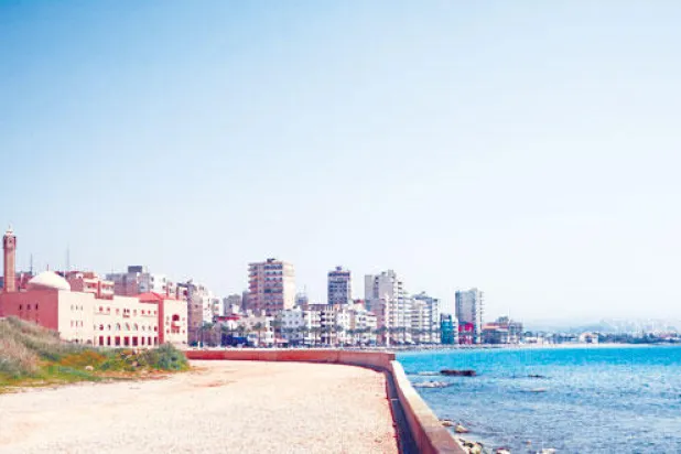 منظر عام لمدينة صور