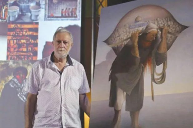 سليمان منصور: الإسرائيليون منعوا رسم البطيخ لأن له ألوان العلم الفلسطيني