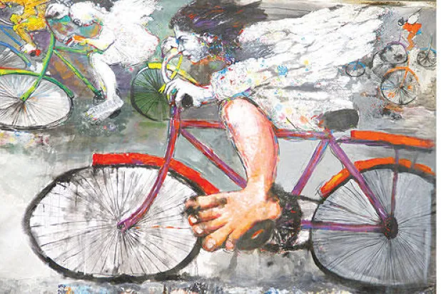 بغداد العجلات والأجنحة في فضاءات التشكيل العراقي