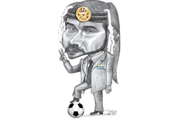 الأمير علي بن الحسين وأحلام «عرش الفيفا»