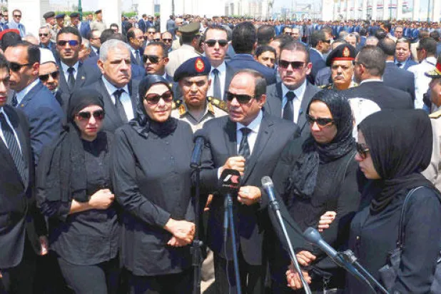 السيسي بعد اغتيال النائب العام: أوامر القتل صدرت من داخل السجن