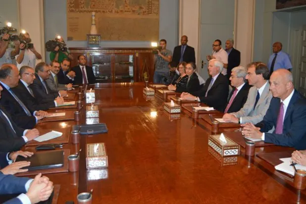 وفد يهودي أميركي يلتقي وزير الخارجية المصري