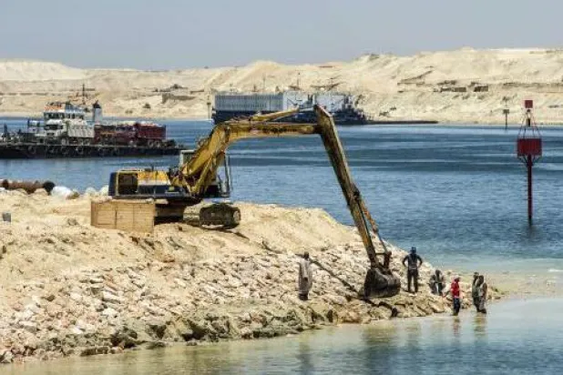 إعلان حفل افتتاح قناة السويس الجديدة يزين «تايمز سكوير» في نيويورك