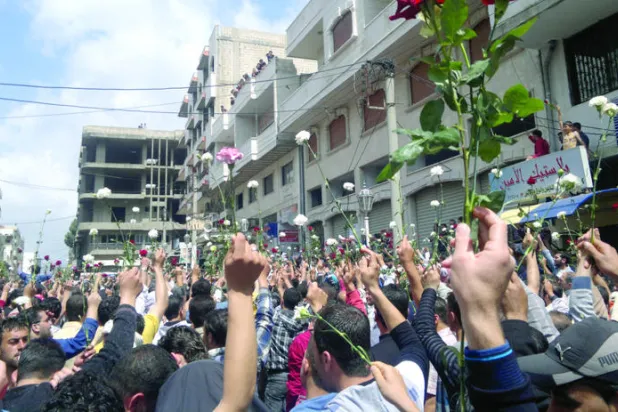 من مظاهرات الشعب السوري
