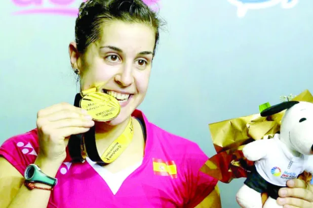 خطأ في النشيد الوطني  يُعرّف الإسبان بلاعبتهم العالمية