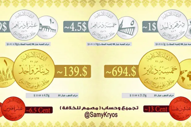 مسكوكات «داعش».. خدعة مطلية بالذهب