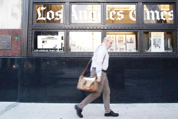 مشاعر السخط داخل «لوس أنجليس تايمز»