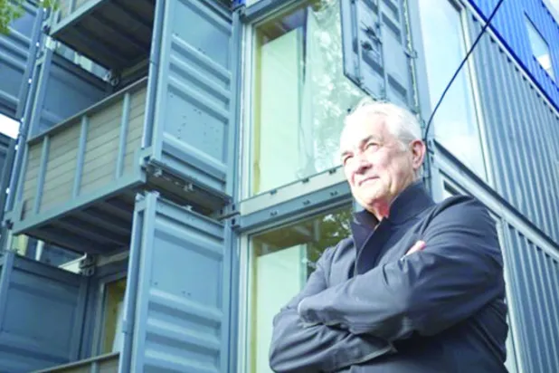 معماري يقتحم واشنطن بأبنية مصنوعة من حاويات الشحن