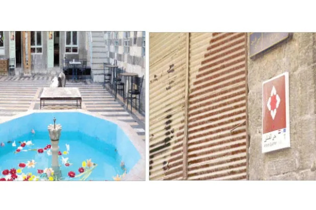 الحرب تحوّل حي الفنانين في دمشق إلى مكان باهت