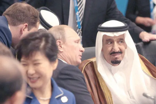 لقاءات خادم الحرمين على هامش قمة العشرين تشمل بوتين وهولاند