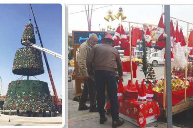 بغداد تستعد لاحتفالات الميلاد ورأس السنة مشاركة للمسيحيين