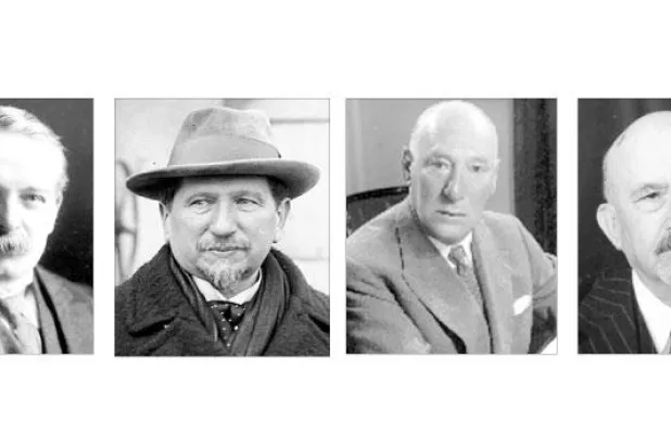 حاييم وايزمن  ...هاري ساخر  ...ناحوم سوكولوف  ...ديفيد لويد جورج