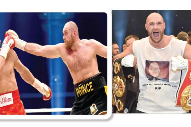 تايسون فيوري الملاكم الذي دخل في شجار مع العالم