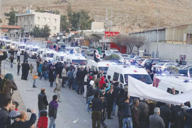 إجلاء المئات في سوريا إثر صفقة بين النظام ومناوئيه