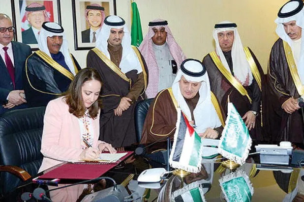 الأردن والسعودية يتفقان على مشروع ربط الطرق