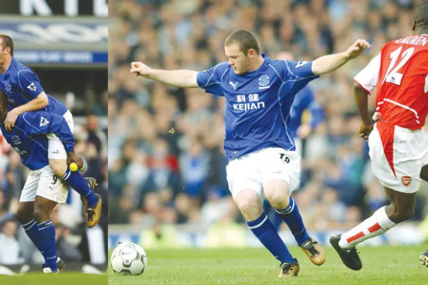 واين روني.. هدف ذهبي فتح التاريخ للولد الذهبي