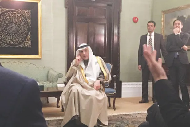 الجبير: تهديدات إيران لا تخيفنا وسجلها حافل باستهداف السفارات