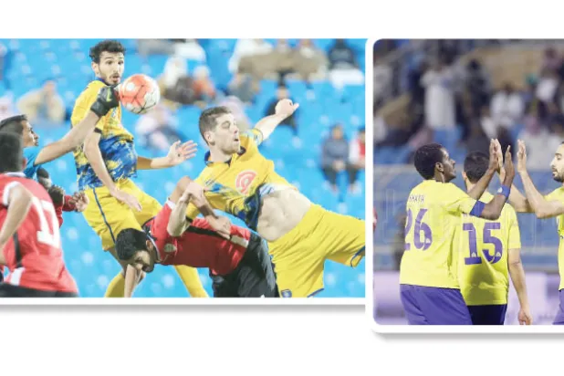 النصر يقسو على الدرعية بسباعية.. والمجزل يطيح برابع «المحترفين» من كأس الملك