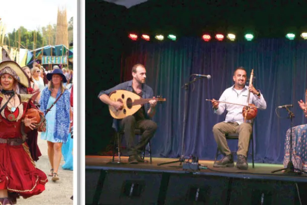 مهرجان «وودفورد» لموسيقى الشعوب يحتضن آلاف الفنانين والمتابعين