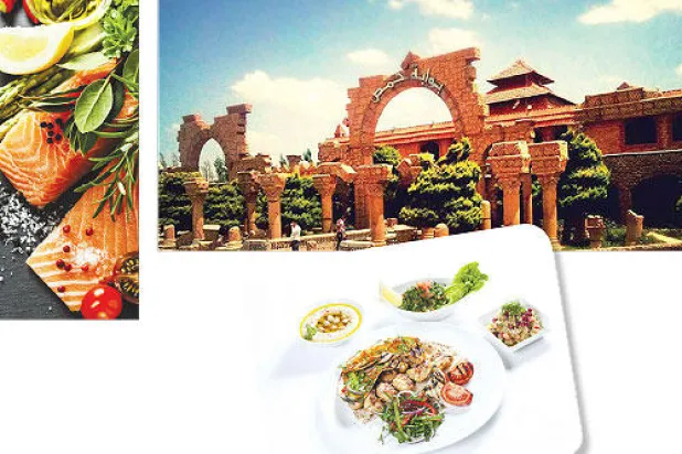 «الاستراحات».. حيث تتناغم العمارة الجميلة مع متعة تذوق الأطعمة الشامية الريفية