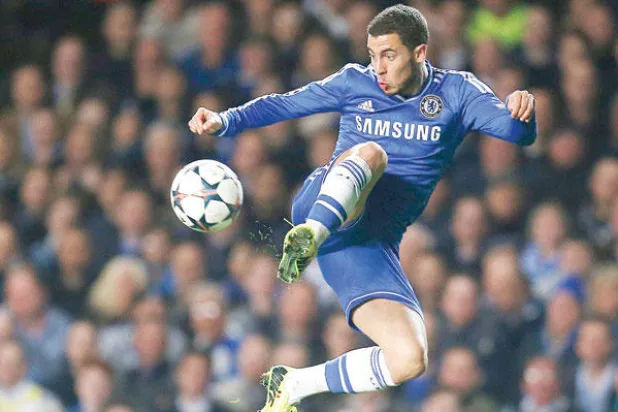 قدم هازارد لمحات جميلة أعجبت الجماهير